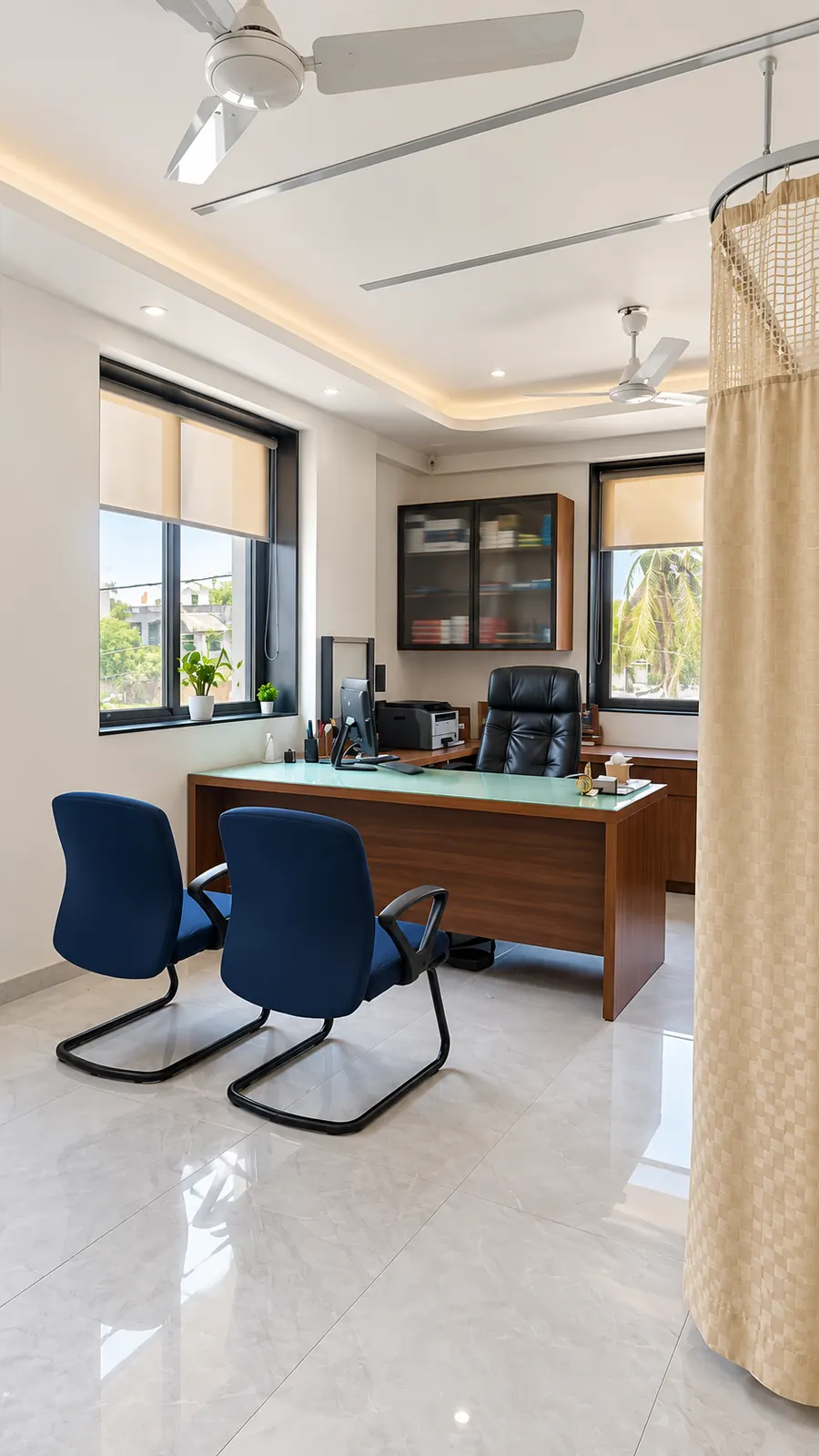 डॉक्टरांचा तपासणी कक्ष (Consultation room)
